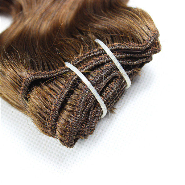 Brown hair weave colored hair wholesale bundles Brazilian hair YL127